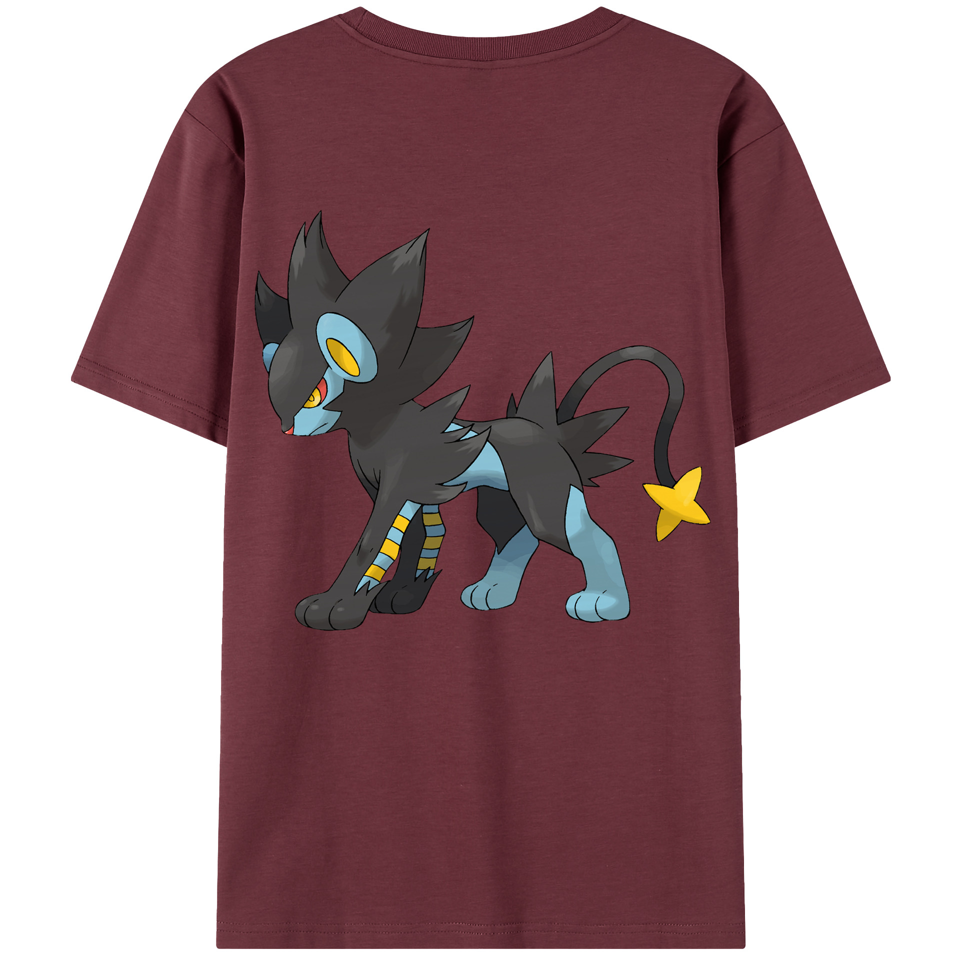 （画像用） ポケットモンスター Pokémon 綿100％半袖Tシャツ（背面プリント）